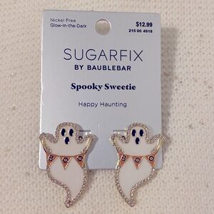 Sugarfix by Baublebar Halloween ghost earrings